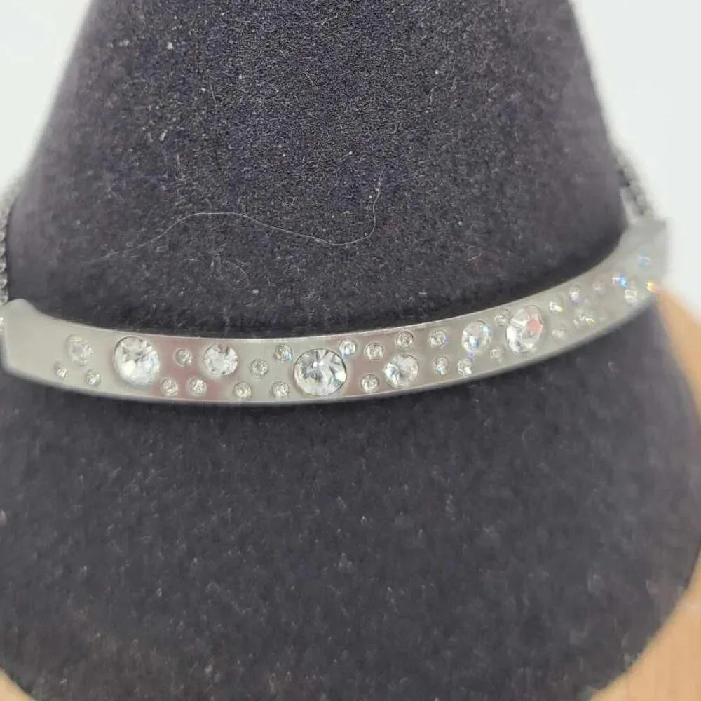 Michael Kors Modern Brilliance Silver Crystal Bracelet NWT!  NEW!